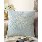 Față de pernă din amestec de bumbac Minimalist Cushion Covers Blossom, 55 x 55 cm, albastru, Minimalist Cushion Covers