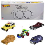 Premium 100 Bundle Disney 5 cars, HOT WHEELS