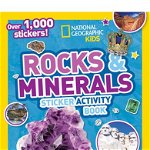 Rocks and Minerals Sticker Activity Book. Over 1,000 Stickers!, Paperback - ***