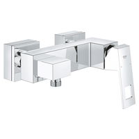 Baterie baie pentru dus, Grohe Eurocube 23145000, monocomanda, montaj pe perete, finisaj cromat