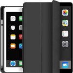 Husa Tech-Protect Smartcase Pen iPad 7/8 10.2 inch (2019/2020) Black