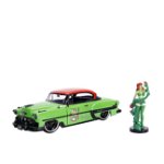 Chevy bel air year 1953 with poison ivy dc comics green, Jada Toys