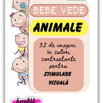 Cartonase Animale Bebe Vede, +9 luni, Amona