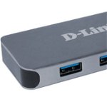 Hub USB DUB-2335, docking station (USB-A, USB-C, HDMI, RJ-45), D-Link
