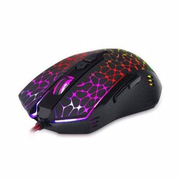 Mouse gaming Redragon Inquisitor 2, 7200 dpi, Iluminare RGB, Negru