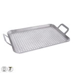 Tava perforata pentru cuptor, gratar 43x25cm, 