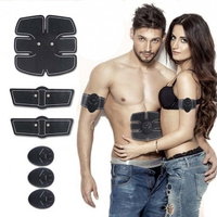 Aparat pentru remodelare abdomen SixPack Gym - picioare si/sau brate, cu electrostimulare, 3 dispozitive si 3 pad-uri, Shop Redus Online