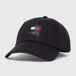 Tommy Jeans șapcă de baseball din bumbac culoarea albastru marin, cu imprimeu, AM0AM12016, Tommy Jeans