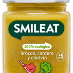 Piure BIO cu brocoli, pastarnac si miel, +6 luni Smileat, Smileat