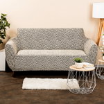 Husă multielastică 4Home Comfort Plus pentru canapea, bej, 140 - 180 cm, 4Home