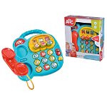 Telefon pentru bebelusi cu sunete Simba ABC 20 cm, Simba