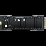 SSD WD Black SN850X HeatSink 1TB M.2 2280 PCIe Gen4 x4 NVMe, Read/Write: 7300/6300 MBps, IOPS 800K/1100K, TBW: 600, Western Digital