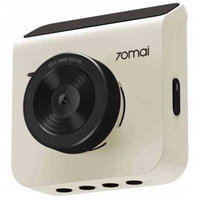 Camera auto DVR Xiaomi 70MAI A400 Crem, 1440P, IPS 2.0", 3.6MP, Filmare 145°, Night Vision, Monitorizare parcare, Slot memorie, 500mAh