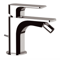 Baterie bideu Daniel Rubinetterie Tiara, cu pop-up, monocomanda,  crom, Daniel Rubinetterie