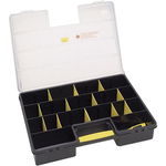 Organizator scule Stanley 25 compartimente, separatoare interioare, 45.7 x 33.5 x 8.1 cm, Stanley