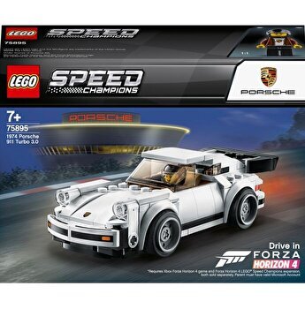 LEGO Speed Champions: 1974 Porsche 911 Turbo 3.0 75895, 7 ani+, 180 piese