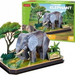 Cubic Fun CUBIC FUN PUZZLE 3D ELEFANT ANIMALE., Cubic Fun