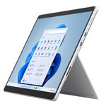 Tableta Microsoft Surface Pro 8, Procesor Intel® Core™ i7-1185G7, PixelSense 13inch, 16GB RAM, 256GB SSD, 8MP, Wi-Fi, Bluetooth, Windows 11 Pro (Argintiu)