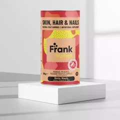 Jeleuri din Fructe Fortificate cu Biotina, Niacina, Iod si Vitamina A Skin, Hair & Nails 200g, FRANK -FRUITIES