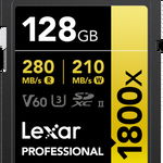 LEXAR SDXC Pro 1066x U3 UHS-I R160/W120 (V30) 128GB