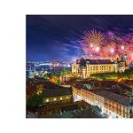 Puzzle Castorland - Fireworks Over Wawel Castle, 500 Piese, Castorland