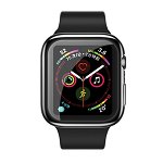 Carcasa Usams Silicon, compatibila Cu Apple Watch 4/5 (40mm), Negru -iw485bh01