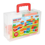 Set constructie Pilsan Mini City 32 piese in cutie, Pilsan