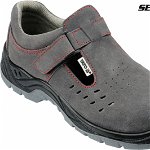 Pantofi de lucru din piele Yato Segura YT-80468, marimea 44, cat. S1, gri, Yato