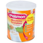 Biscuiti granulati fara gluten 4 luni+, 374g, Plasmon, Plasmon