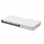 Router CCR2116-12G-4S+ 13x LAN 10/100/1000Mbps 16GB RAM Alb, MikroTik