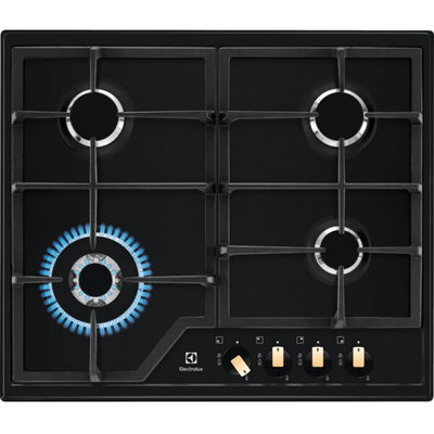 Electrolux EGS6436RK hob Black Built-in Gas 4 zone(s)