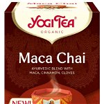Ceai bio Maca Chai, 17x2.1g , Yogi Tea, 35.7g