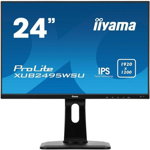 Monitor LED Monitor Iiyama XUB2495WSU-B1 C 24,1inch, panel IPS, D-Sub/HDMI/DP USBx4 speakers, Iiyama