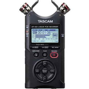 Recorder portabil, Tascam DR-40X, cu 4 canale si interfata audio USB integrata, TASCAM