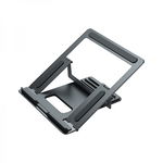 Suport universal pentru laptop adjustabil non-slip din aluminiu pliabil si portabil space grey