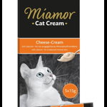 MIAMOR Cat CheeseCream crema cu branza, pentru pisici 5x15ml, MIAMOR