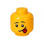 LEGO Storage, Cutie depozitare cap minifigurina S - Silly