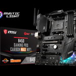 MB AMD B450 GAMING PRO CARBON MAX WIFI
