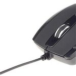 Mouse Laser Gembird, USB, 6 butoane, 2400dpi, Black (MUS-GU-01), GEMBIRD