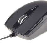 Mouse Laser Gembird, USB, 6 butoane, 2400dpi, Black (MUS-GU-01), GEMBIRD