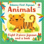 First Jigsaws + Carte - Animals Usborne Books