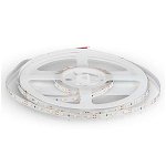 Banda LED V-TAC 2016, lumina alb cald, 3.6W, 400lm, 5m