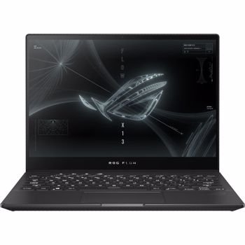 Laptop Gaming Asus ROG Flow X13 GV301RC-LJ051W (Procesor AMD Ryzen 7 6800HS (16M Cache, up to 4.7 GHz), 13.4" WUXGA 120Hz Touch, 16GB, 512GB SSD, nVidia GeForce RTX 3050 @4GB, Win 11 Home, Negru)