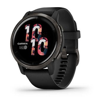 Ceas Smartwatch Garmin Venu 2, GPS, Black Slate, GARMIN