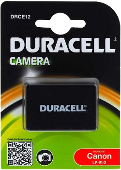 Acumulator Duracell DRCE12 compatibil Canon model LP-E12