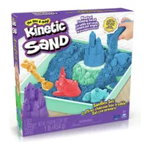 Kinetic sand, set cutie cu nisip albastru, spm 20143454, 