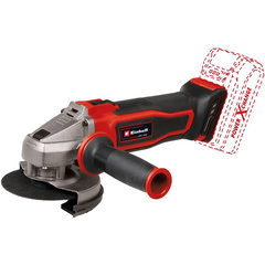 Einhell Polizor unghiular pe acumulator TE-AG 18/115 Q Li Solo, 18V, fara baterie si incarcator, 115mm, 8500rpm, Rosu