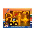 Set vehicul de constructie si accesorii, Zapp Toys, Buldozer, Zapp Toys