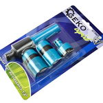 Set pentru furtun de gradina, 3 piese, 1/2", Geko Blue Line G73047, Geko