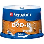 Mediu optic BLANK DVD-R SL 16X 4.7GB 25 bucati silver, Verbatim